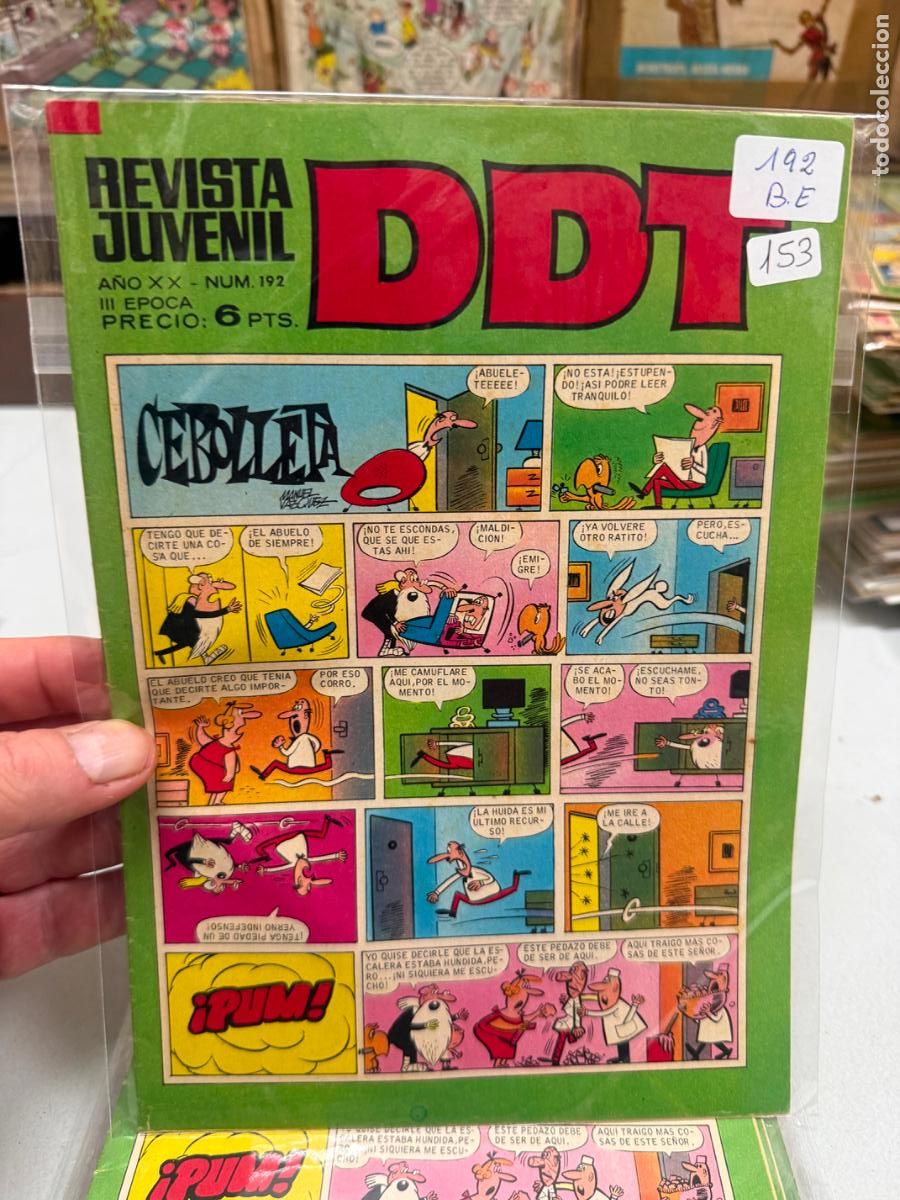 Tebeos: ddt editorial bruguera numero 192