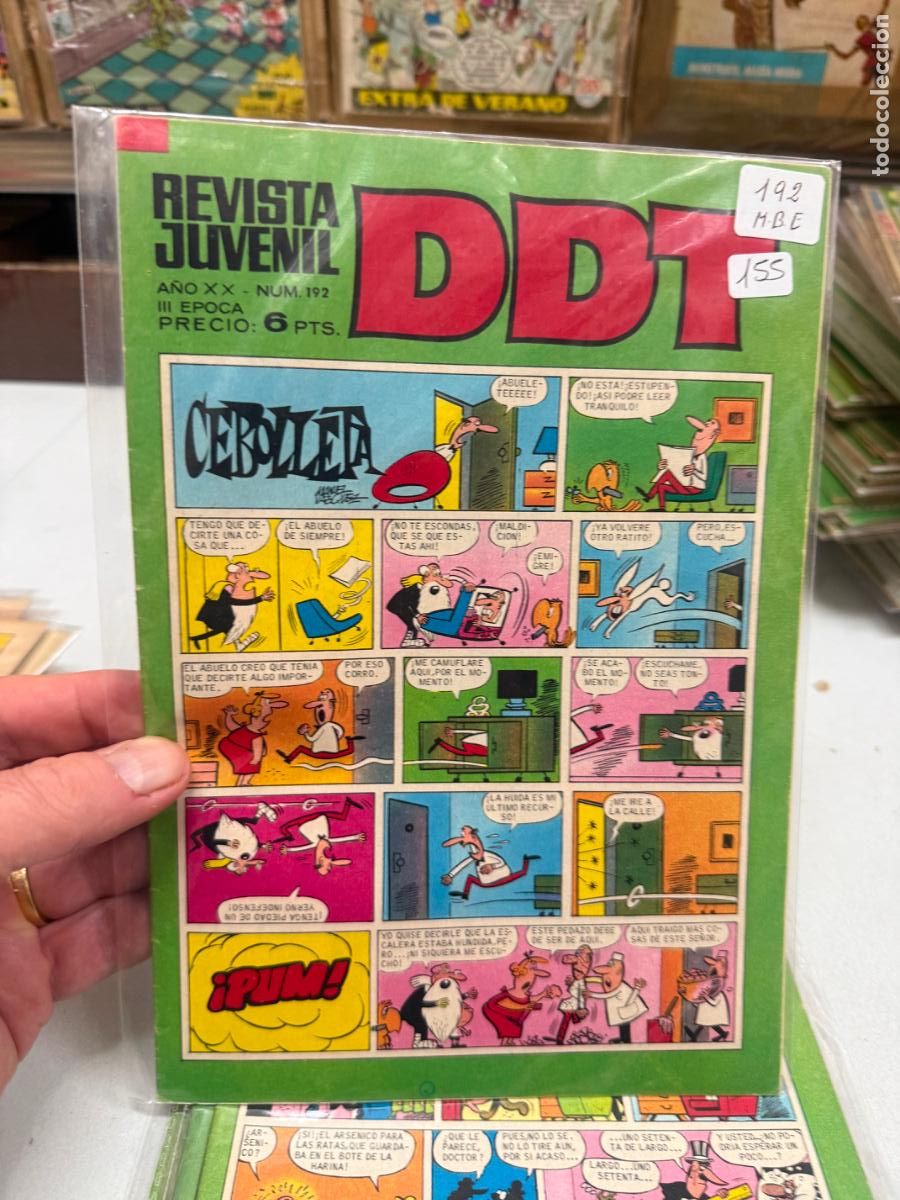 Tebeos: ddt editorial bruguera numero 192
