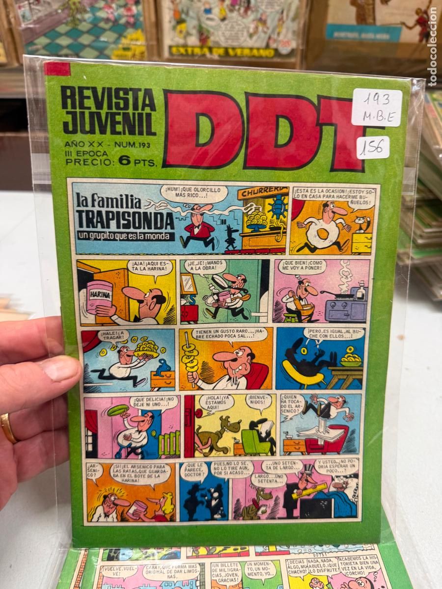 Tebeos: ddt editorial bruguera numero 193