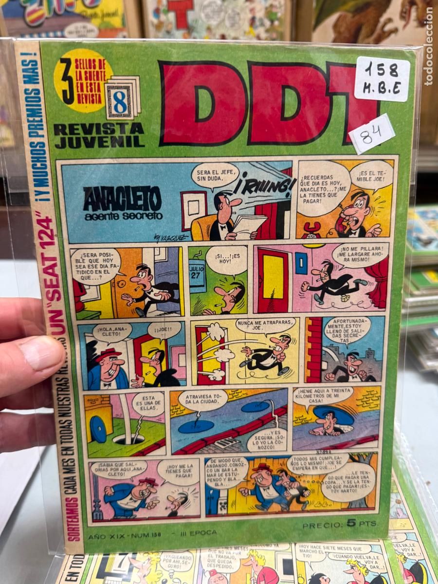 Comics: ddt editorial bruguera numero 158