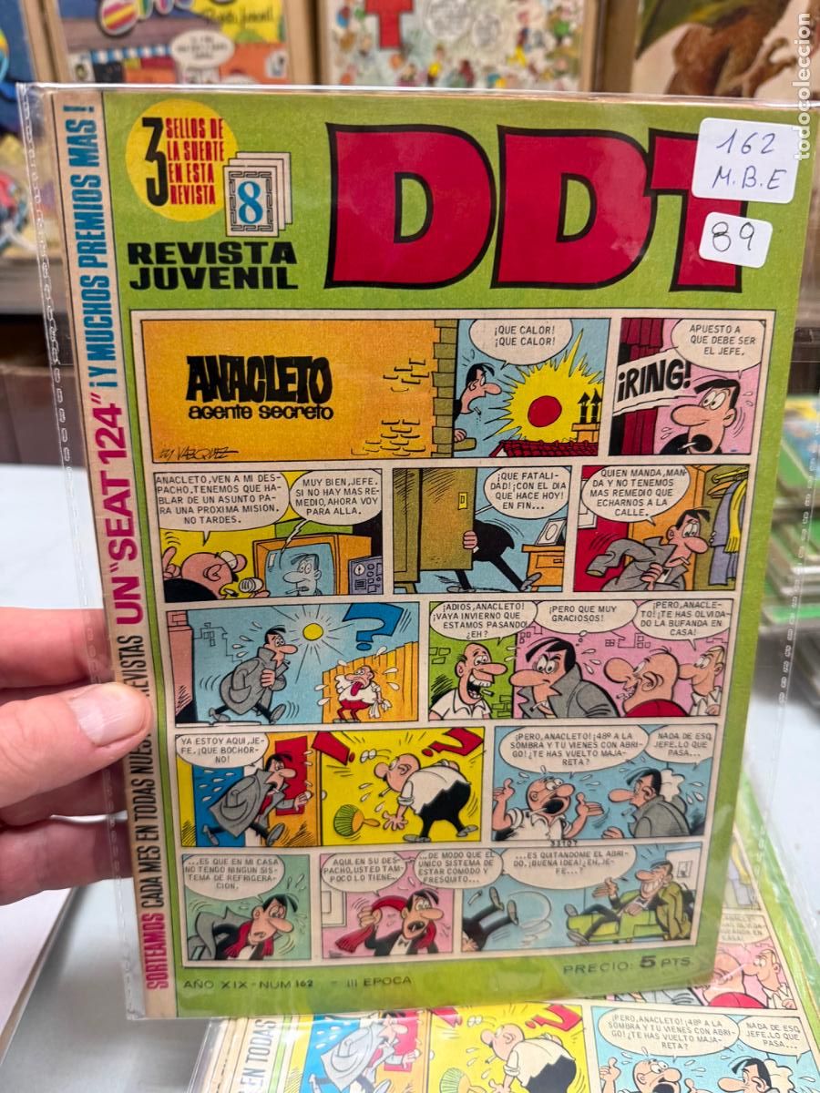 Tebeos: ddt editorial bruguera numero 162