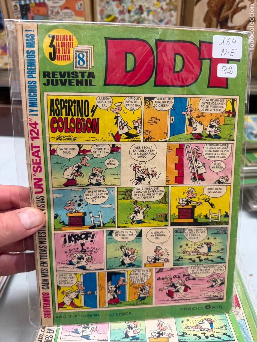 Tebeos: ddt editorial bruguera numero 162