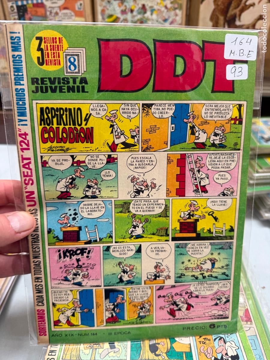 Tebeos: ddt editorial bruguera numero 164