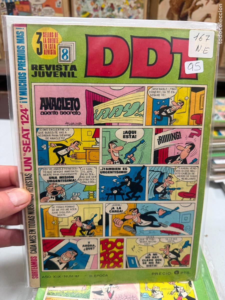 Comics: ddt editorial bruguera numero 167