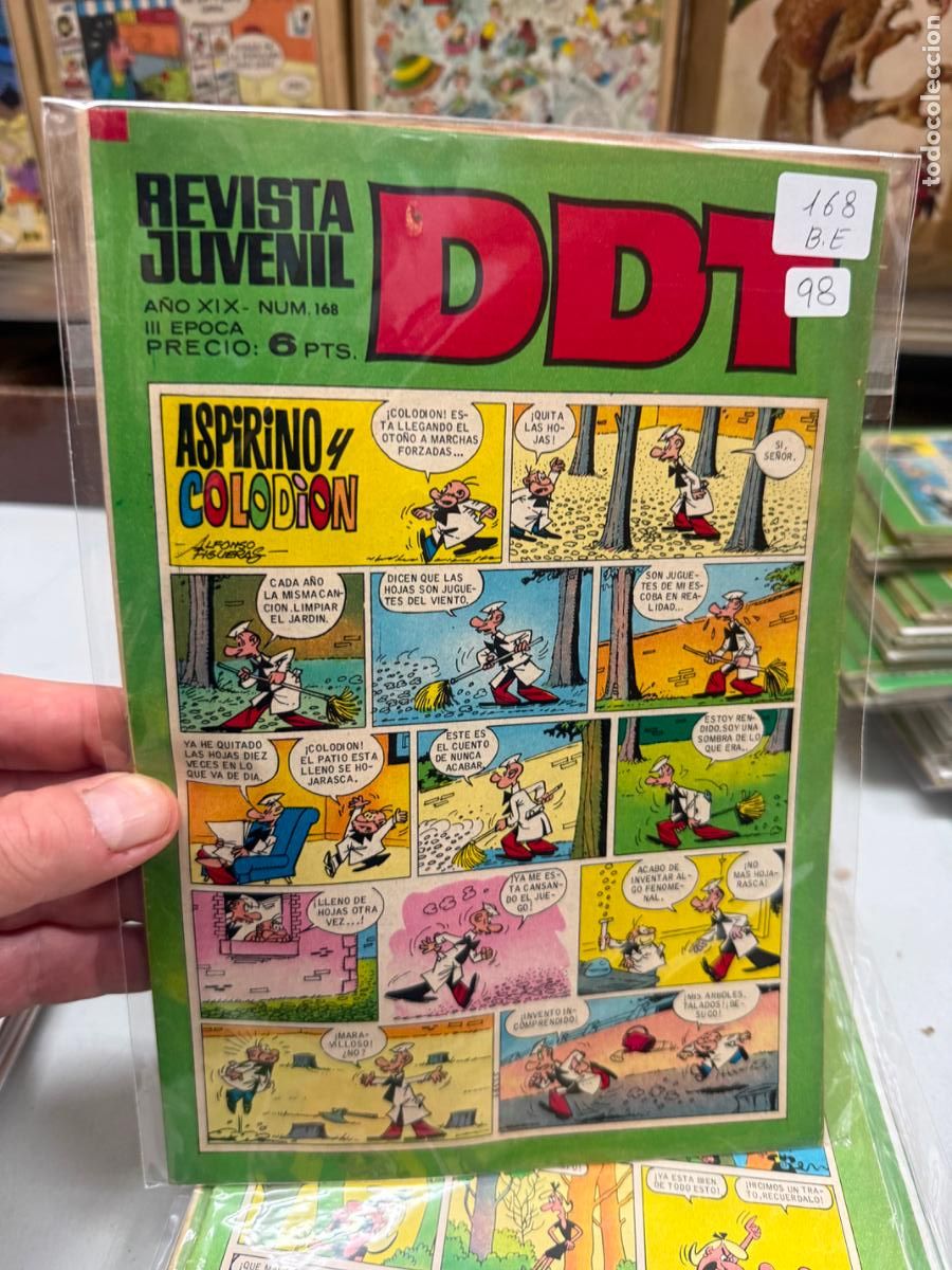 Tebeos: ddt editorial bruguera numero 168