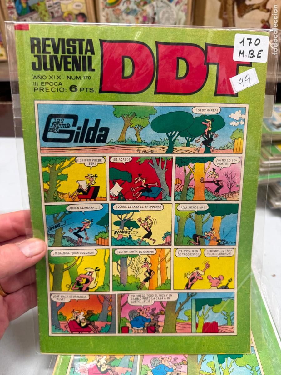 Tebeos: ddt editorial bruguera numero 170