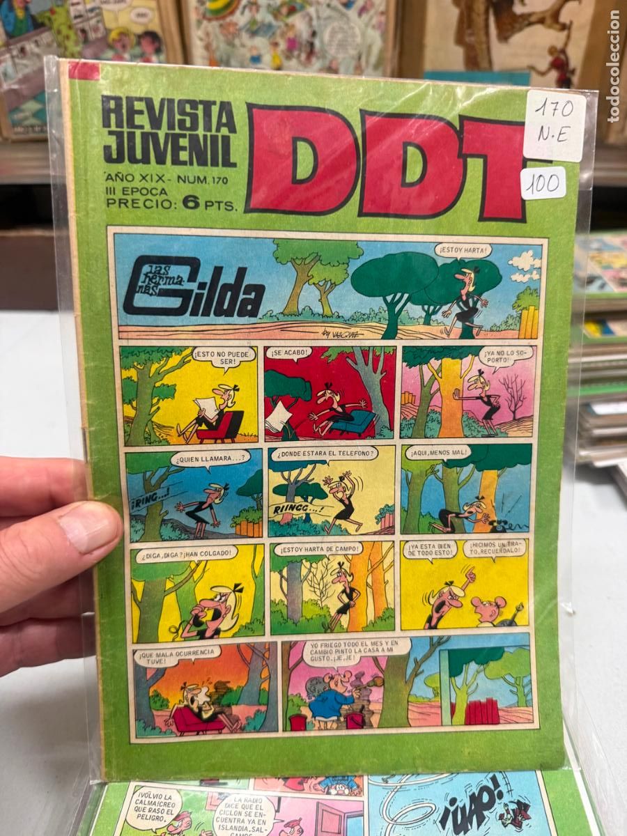 Tebeos: ddt editorial bruguera numero 170