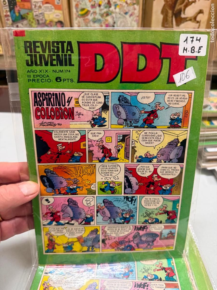 Tebeos: ddt editorial bruguera numero 174