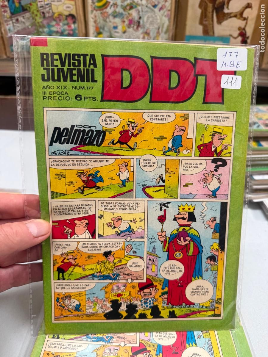Tebeos: ddt editorial bruguera numero 177