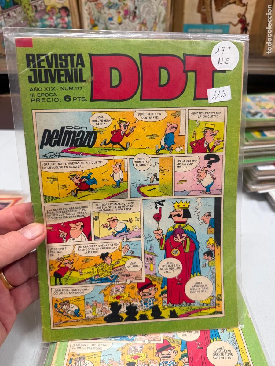 Tebeos: ddt editorial bruguera numero 177