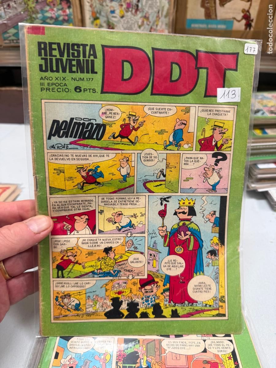Tebeos: ddt editorial bruguera numero 177