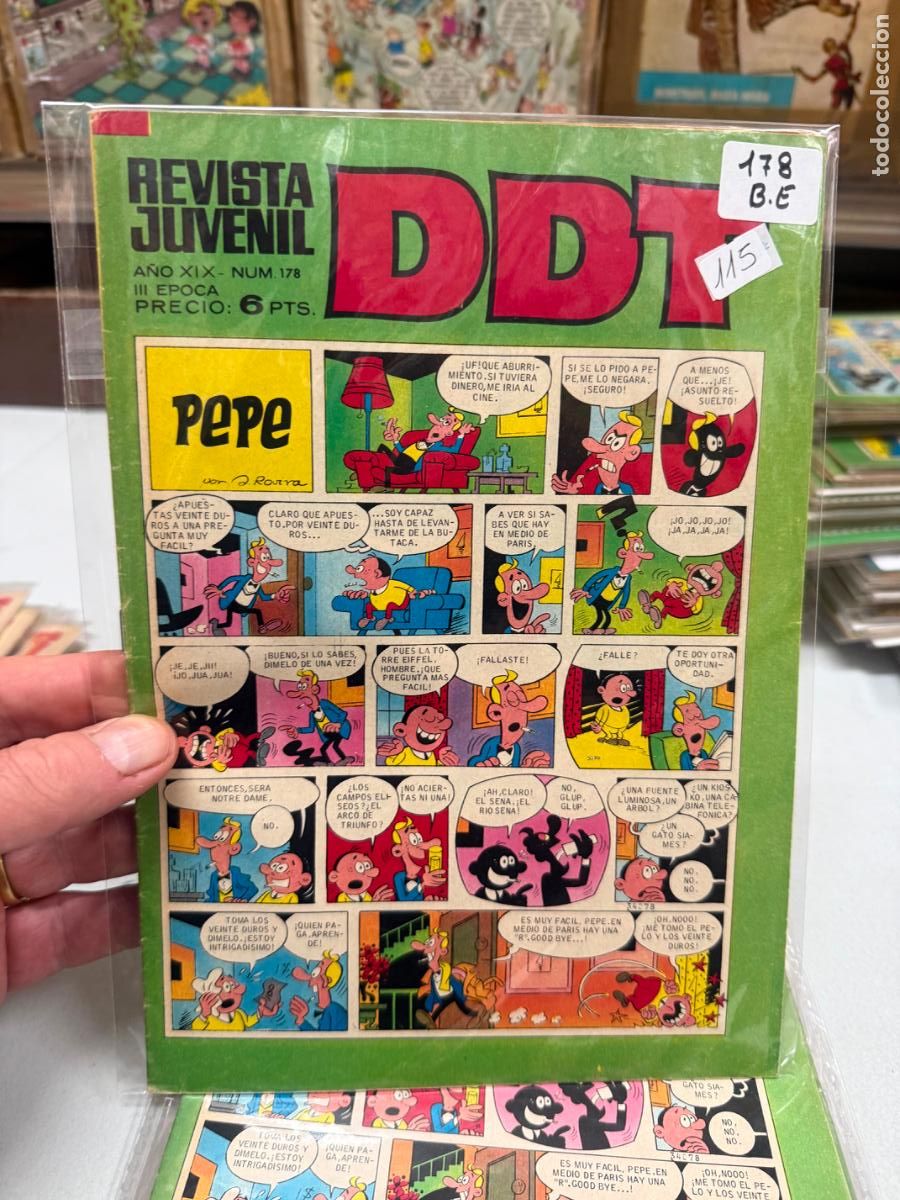 Tebeos: ddt editorial bruguera numero 178