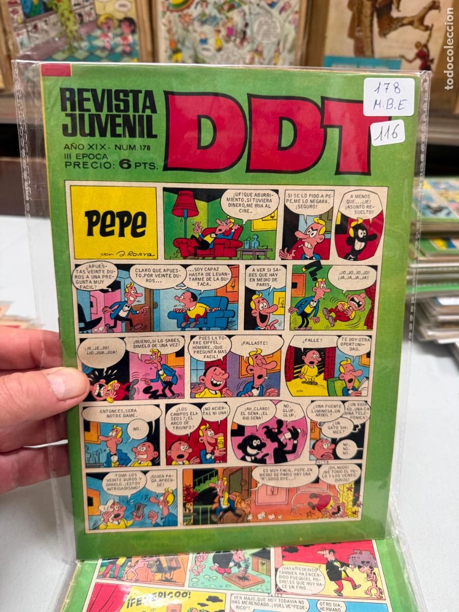 Tebeos: ddt editorial bruguera numero 178