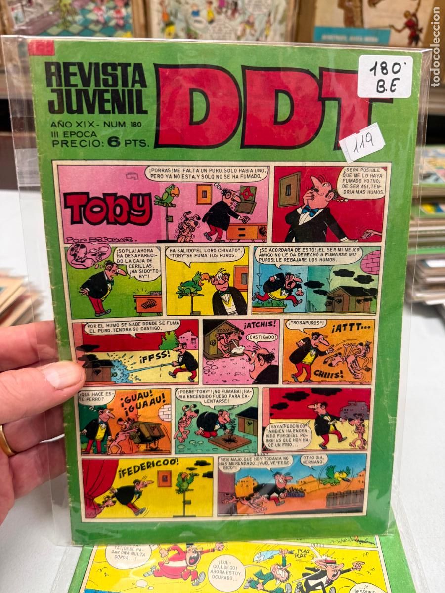 Tebeos: ddt editorial bruguera numero 180