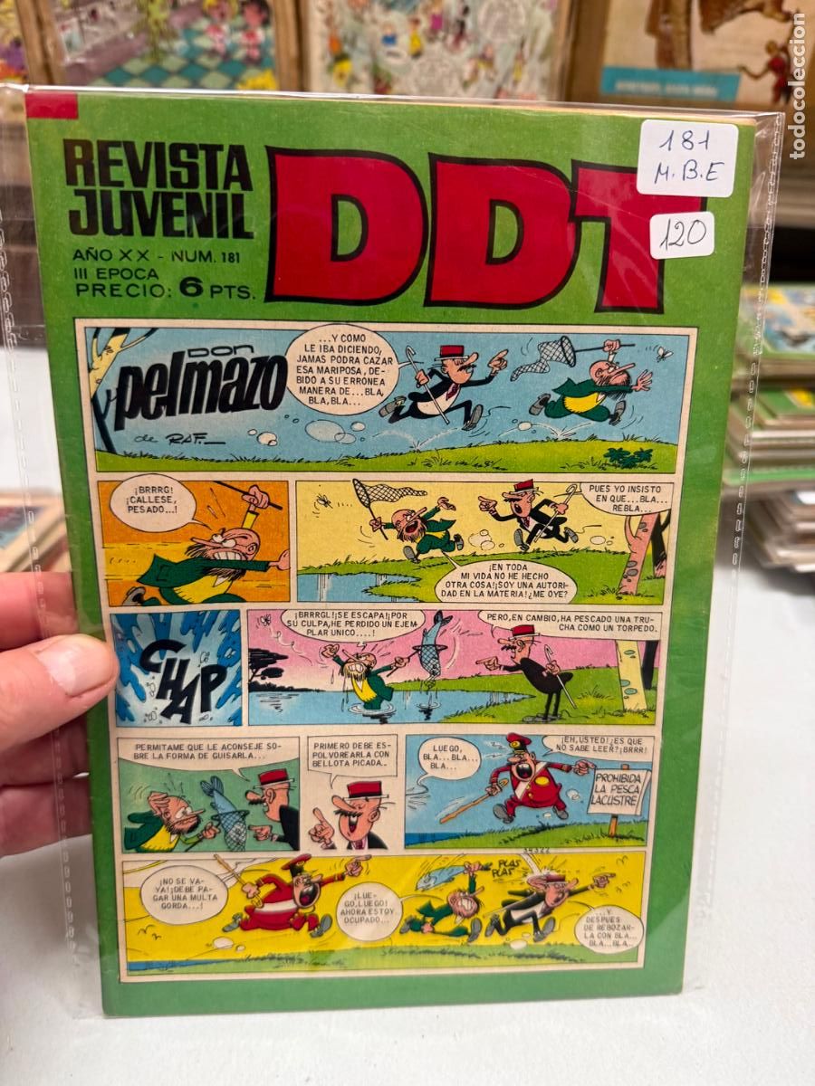 Tebeos: ddt editorial bruguera numero 181