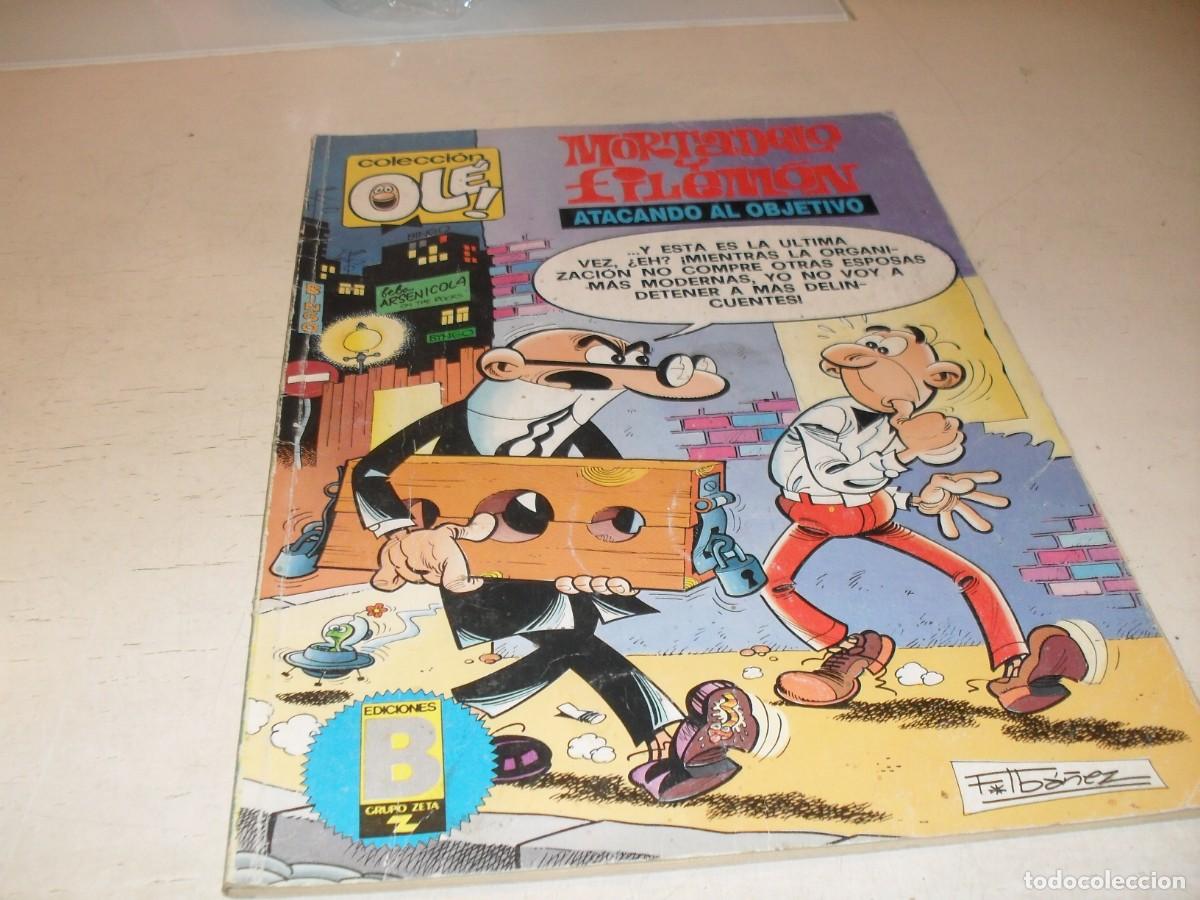 Tebeos: OLE N&ordm; 198,MORTADELO,TODAS AVENTURAS APOCRIFAS,DE 417,1&ordf; EDICION,EDICIONES B,1987