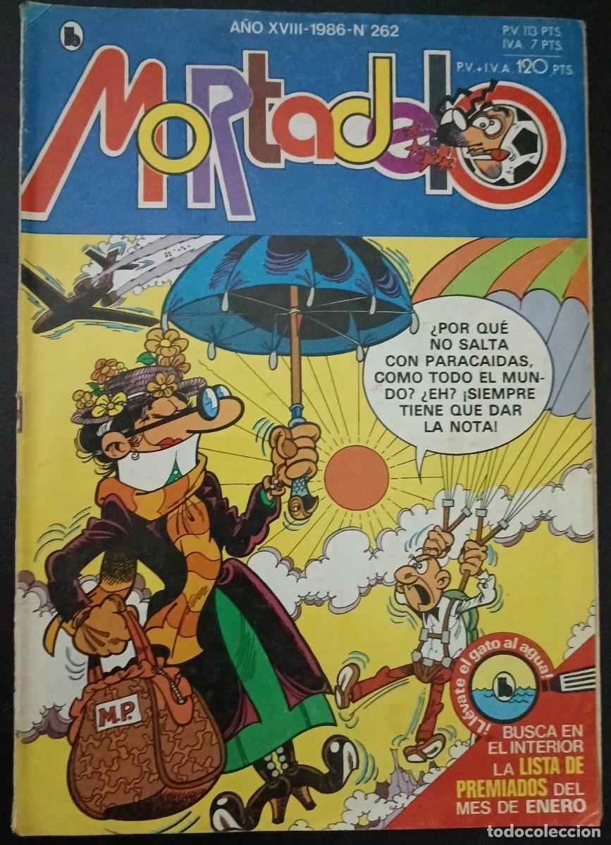 Livros de Banda Desenhada: MORTADELO-EX SUPER-BRUGUERA- N&ordm; 262 -&Uacute;LTIMOS MOMENTOS-T&Iacute;TULO LEGENDARIO-1986-CORRECTO-LEA-VEA-1609