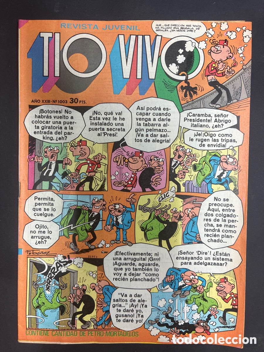 Tebeos: COMIC COLECCION TIO VIVO N&ordm; 1003 EDITORIAL BRUGUERA
