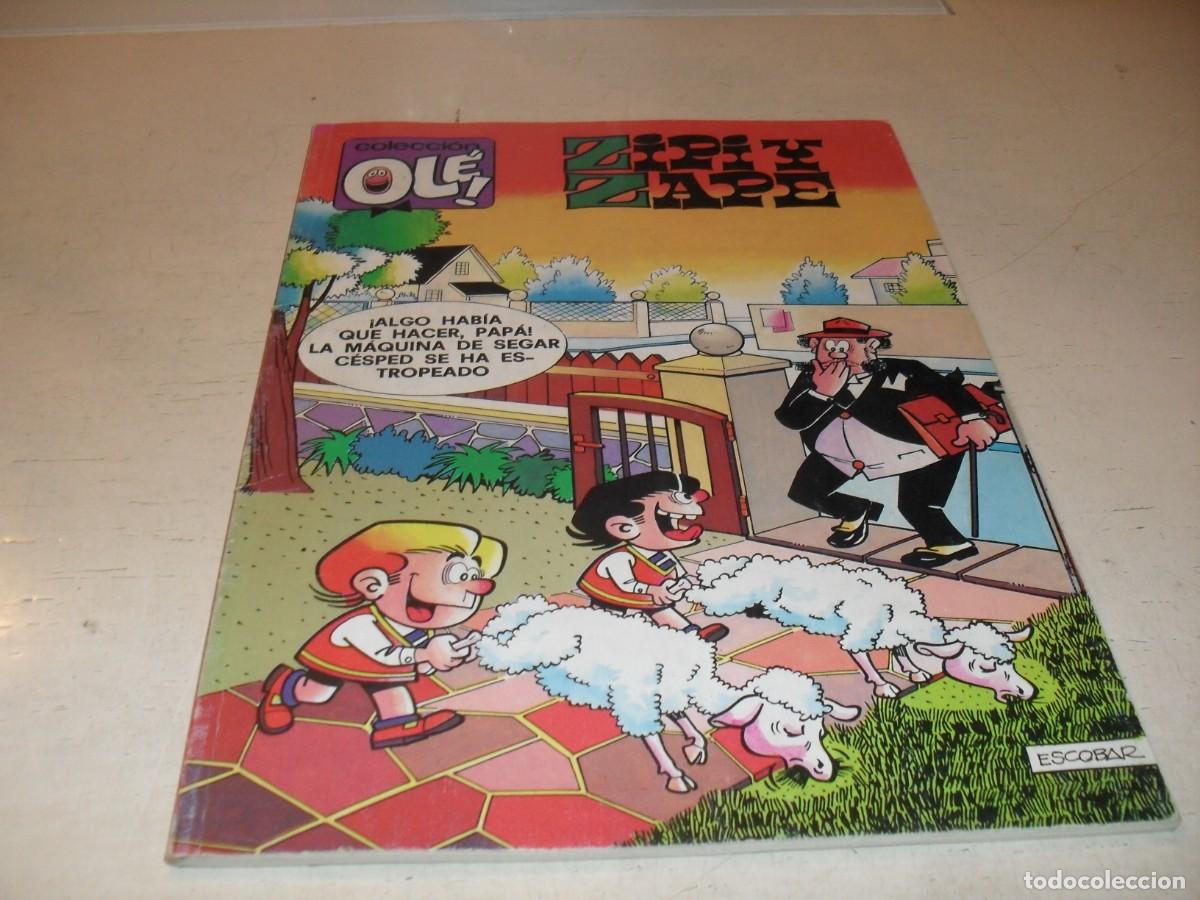Tebeos: OLE N&ordm; 177,ZIPI Y ZAPE,CON CARPANTA,DE 417,2&ordf; EDICION,EDICIONES B,1987