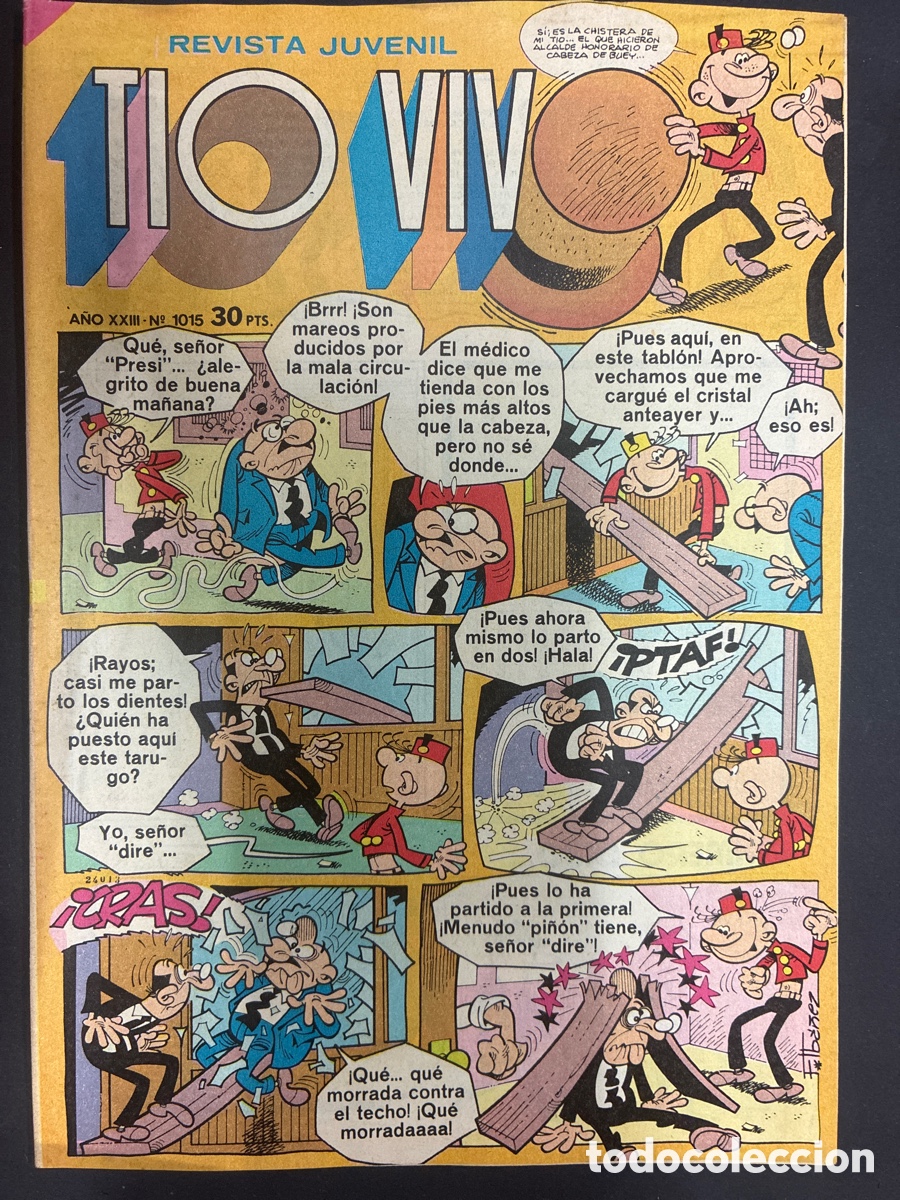 Tebeos: COMIC COLECCION TIO VIVO N&ordm; 1015 EDITORIAL BRUGUERA