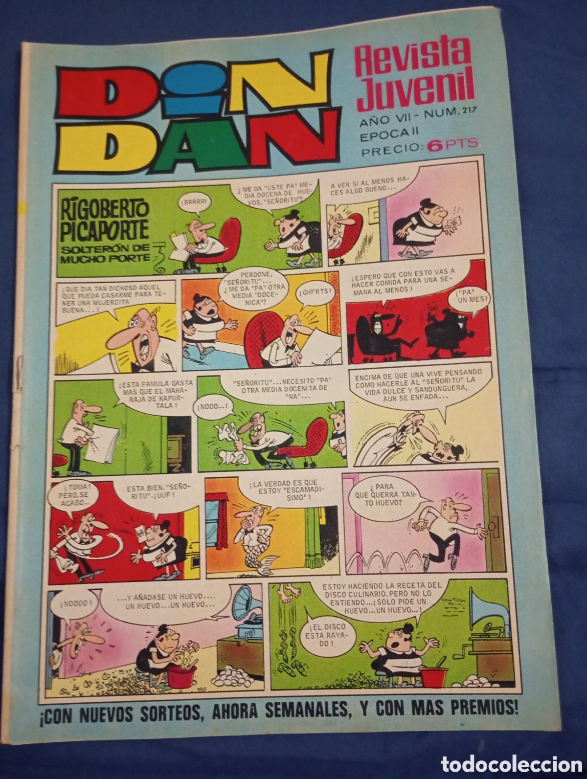 Tebeos: DIN DAN N&ordm; 217 - BRUGUERA