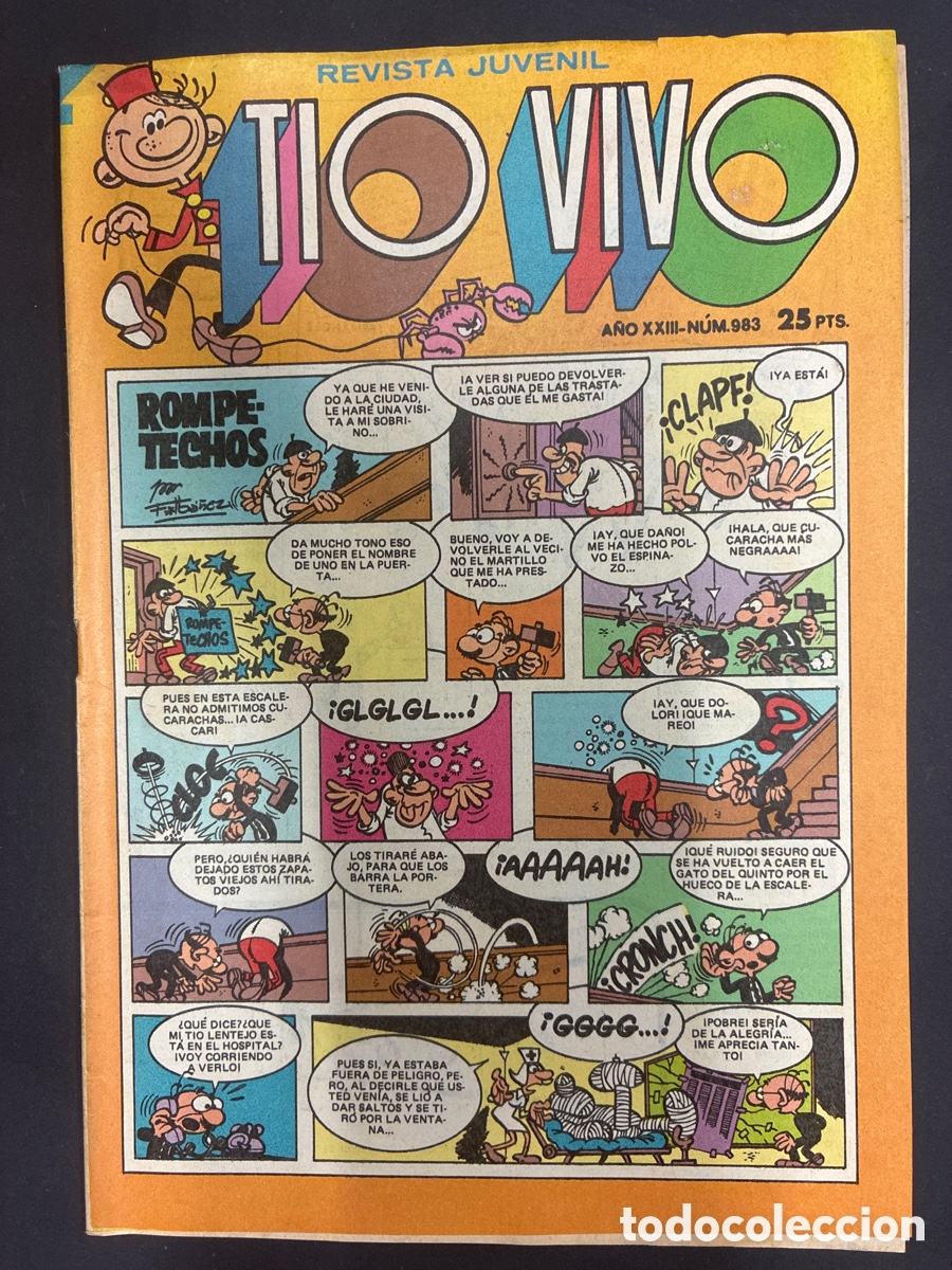 Tebeos: COMIC COLECCION TIO VIVO N&ordm; 983 EDITORIAL BRUGUERA