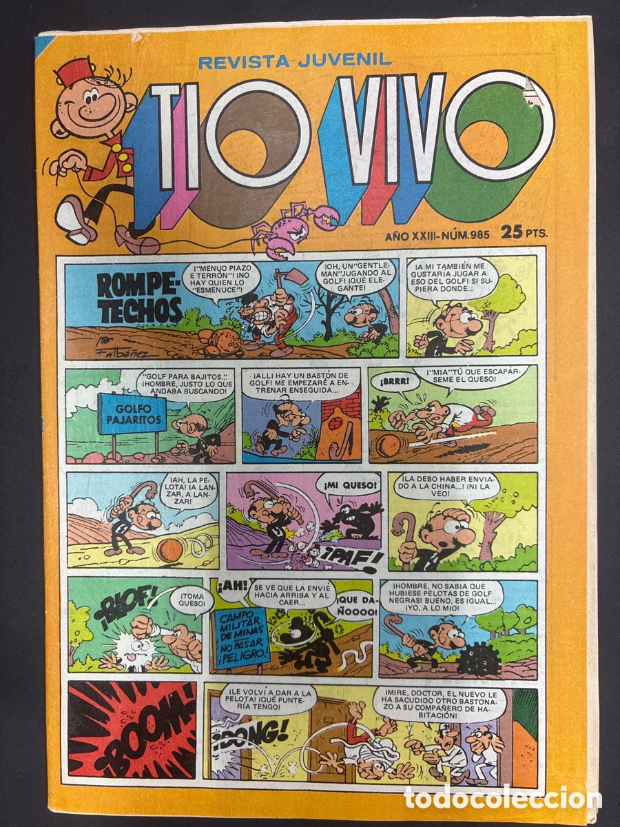Tebeos: COMIC COLECCION TIO VIVO N&ordm; 985 EDITORIAL BRUGUERA
