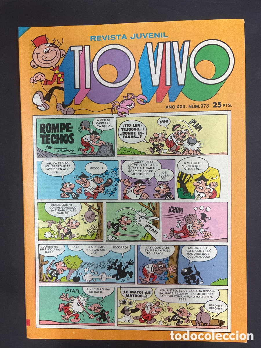 Tebeos: COMIC COLECCION TIO VIVO N&ordm; 973 EDITORIAL BRUGUERA