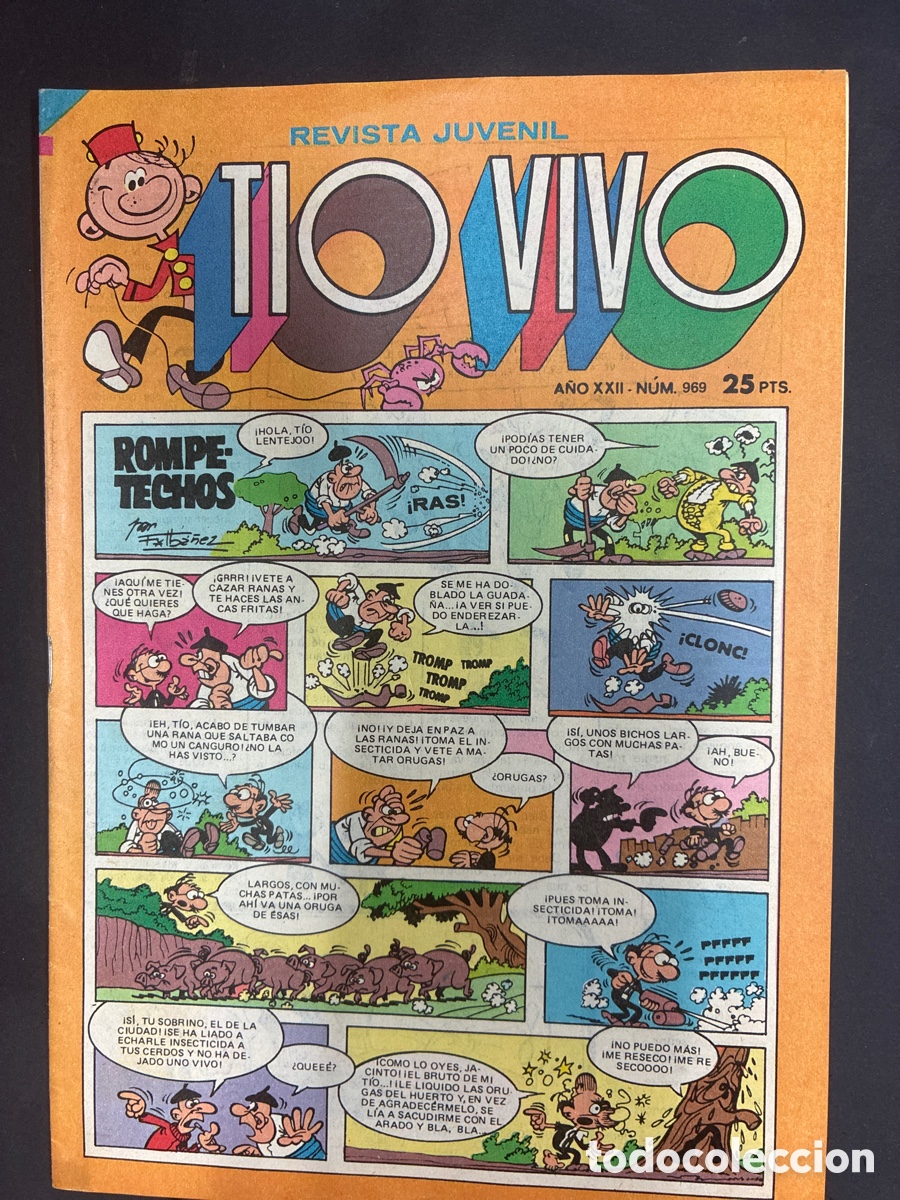 Tebeos: COMIC COLECCION TIO VIVO N&ordm; 969 EDITORIAL BRUGUERA
