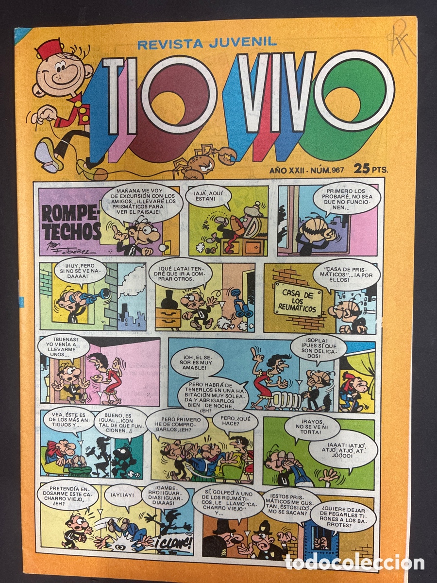 Tebeos: COMIC COLECCION TIO VIVO N&ordm; 967 EDITORIAL BRUGUERA