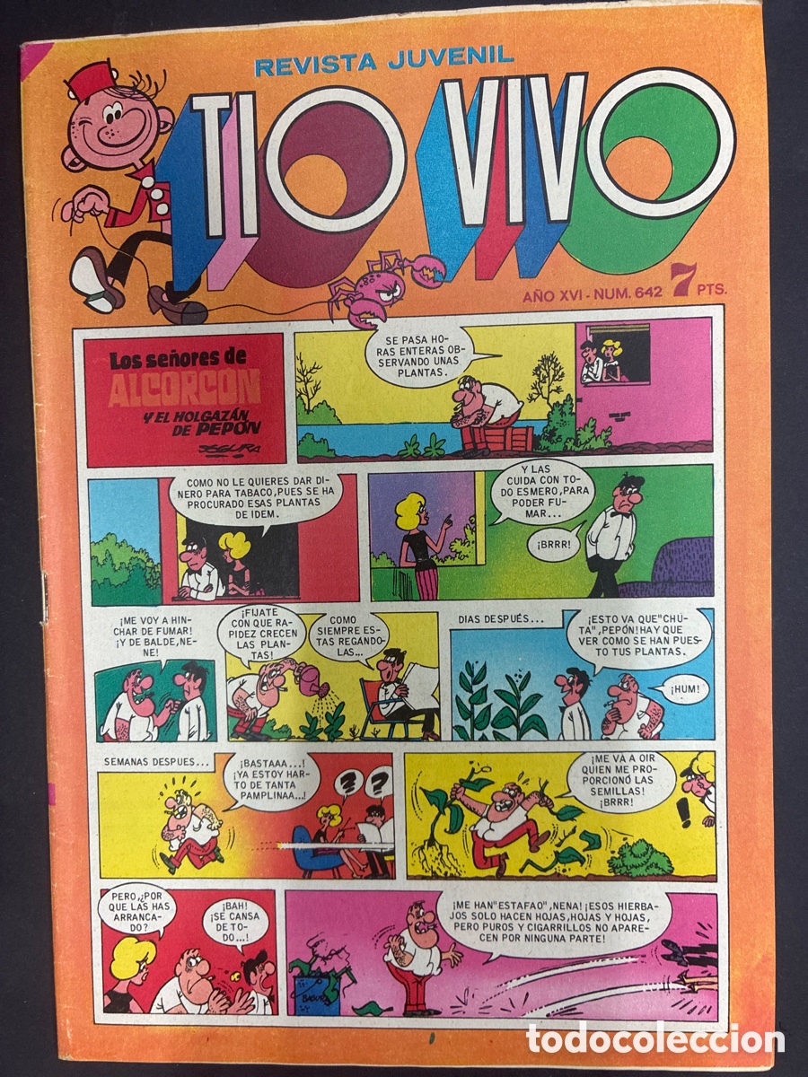 Tebeos: COMIC COLECCION TIO VIVO N&ordm; 642 EDITORIAL BRUGUERA