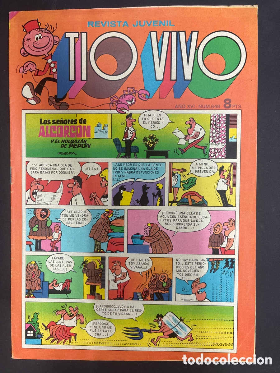 Tebeos: COMIC COLECCION TIO VIVO N&ordm; 648 EDITORIAL BRUGUERA