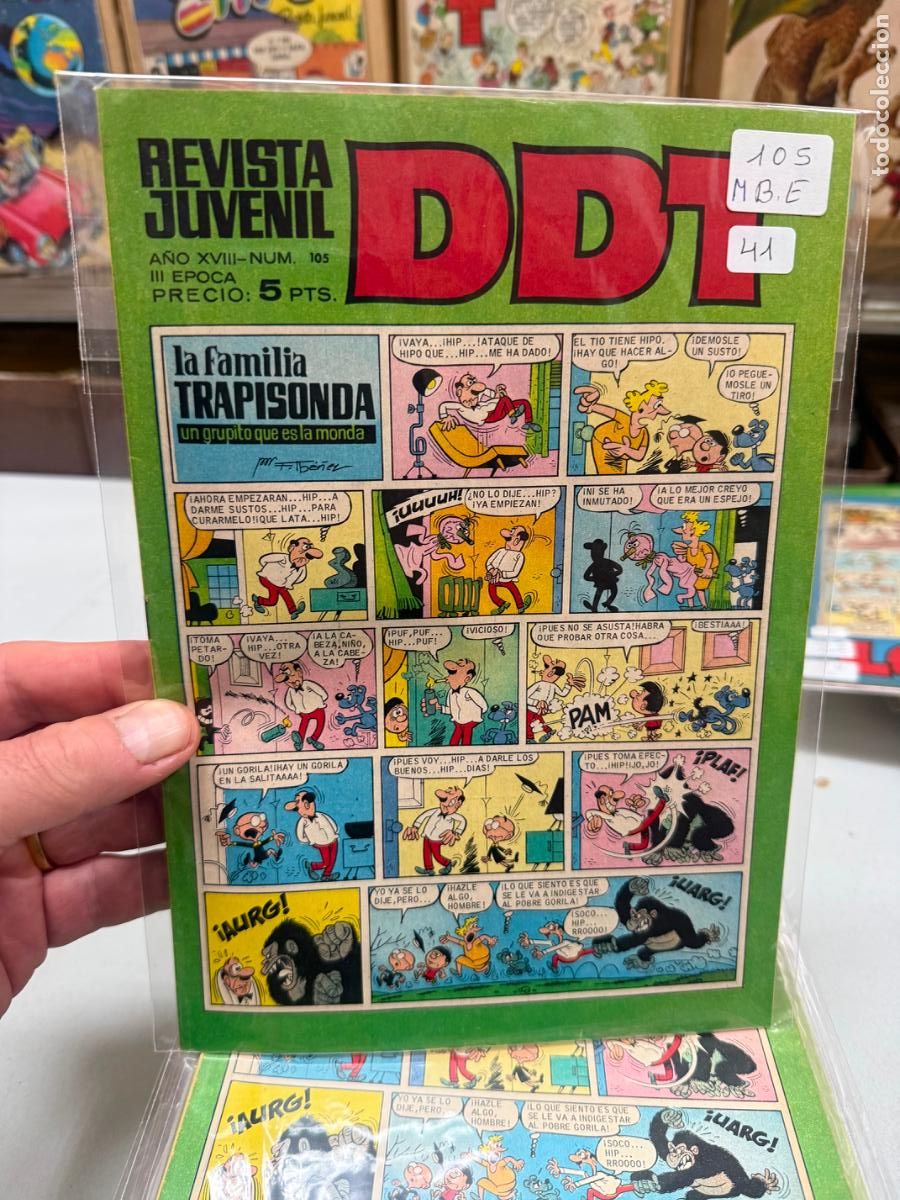 Tebeos: ddt editorial bruguera numero 105