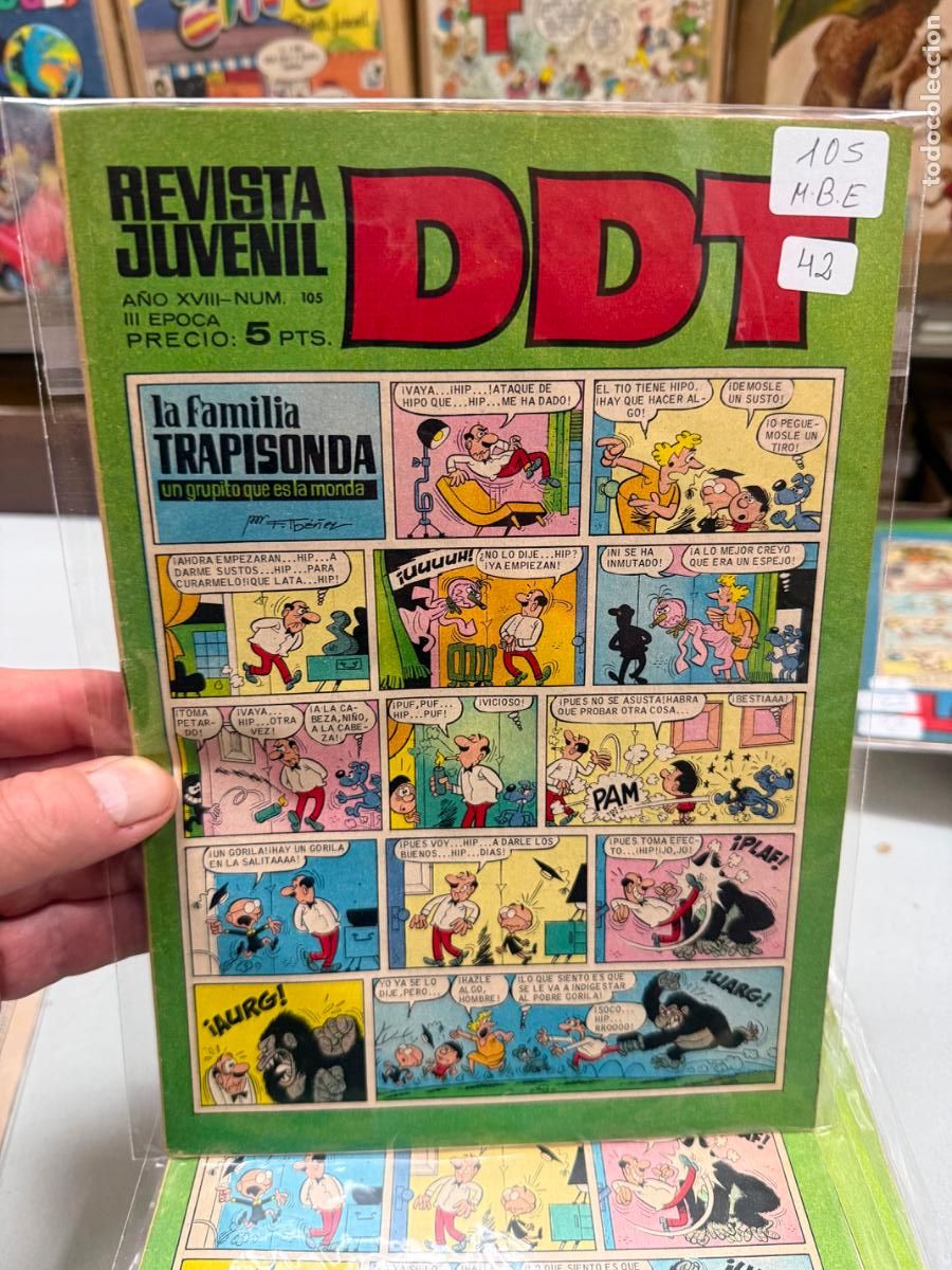 Tebeos: ddt editorial bruguera numero 105