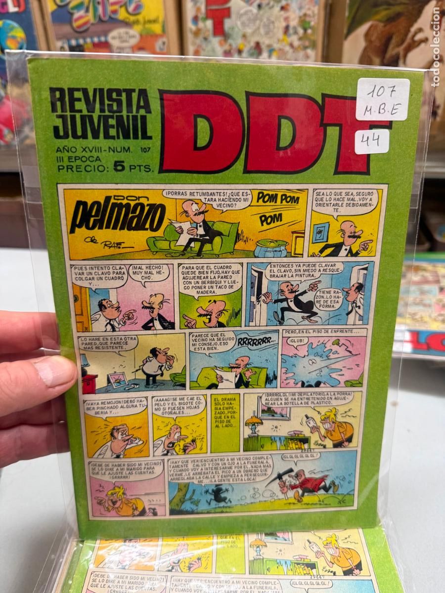 Tebeos: ddt editorial bruguera numero 107