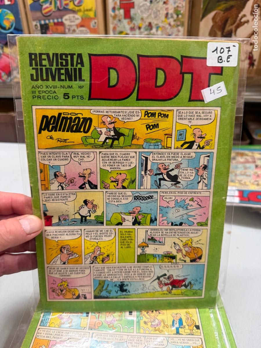 Tebeos: ddt editorial bruguera numero 107
