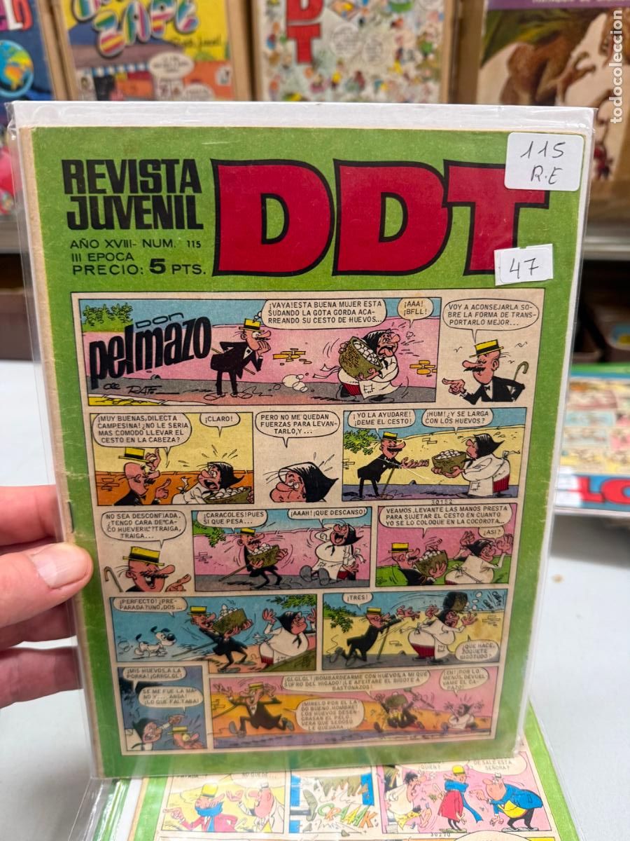 Tebeos: ddt editorial bruguera numero 115