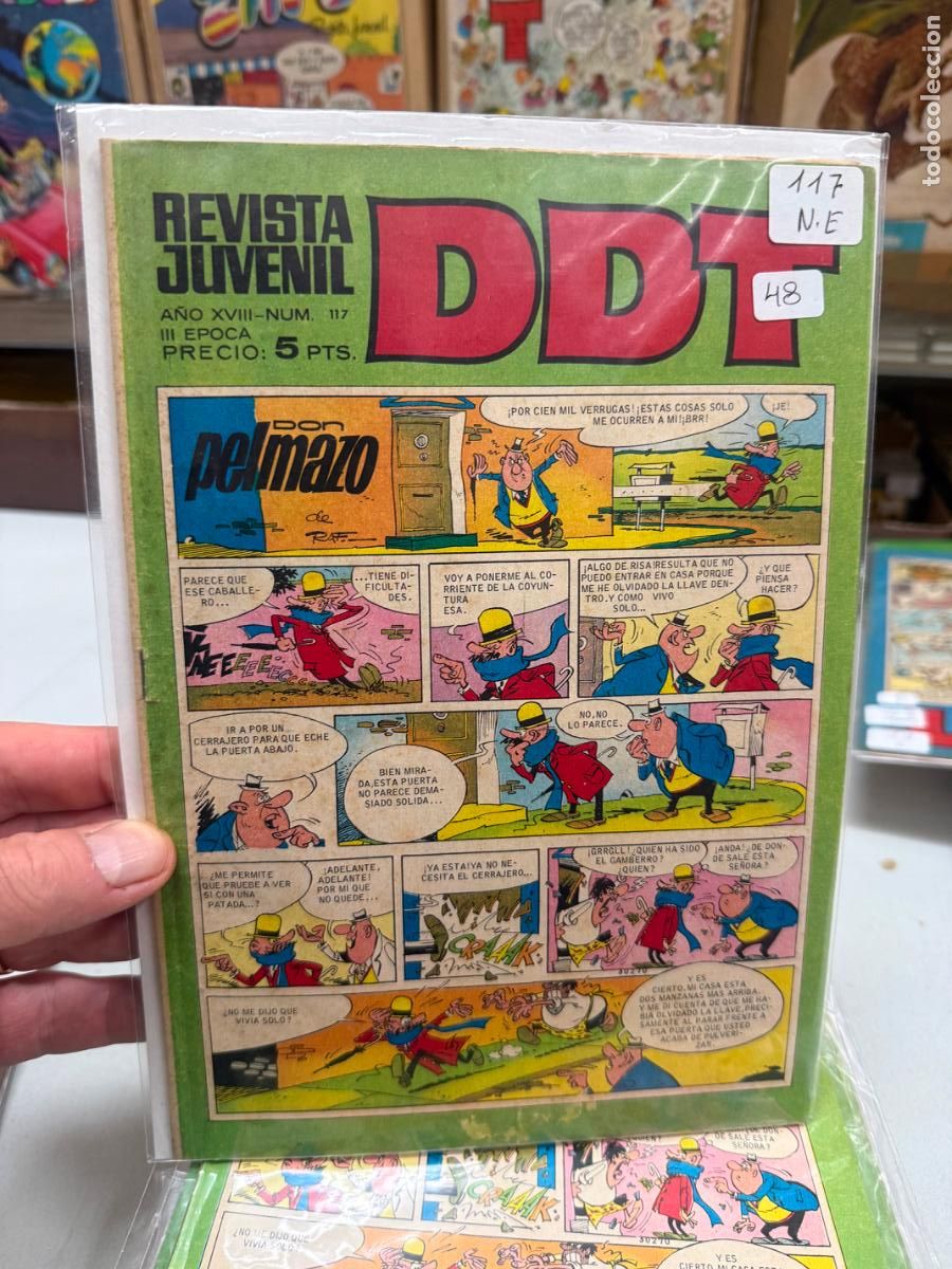 Tebeos: ddt editorial bruguera numero 117