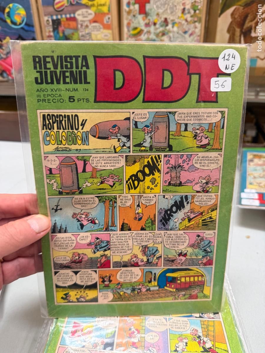 Tebeos: ddt editorial bruguera numero 124