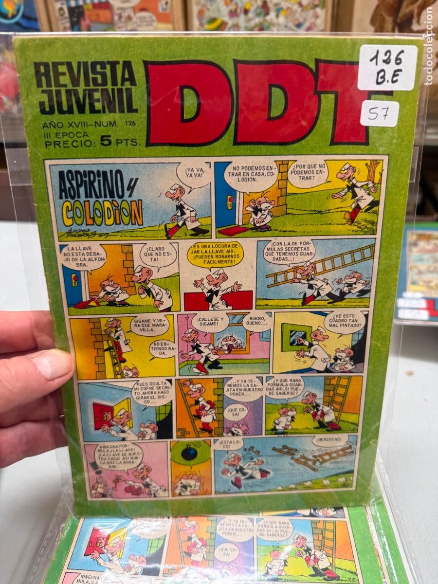Tebeos: ddt editorial bruguera numero 126