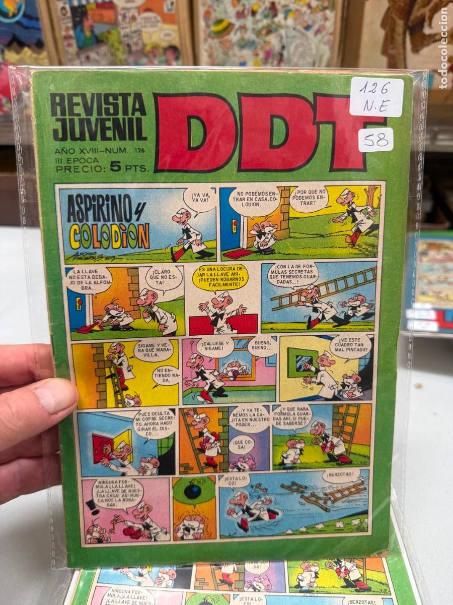 Tebeos: ddt editorial bruguera numero 126