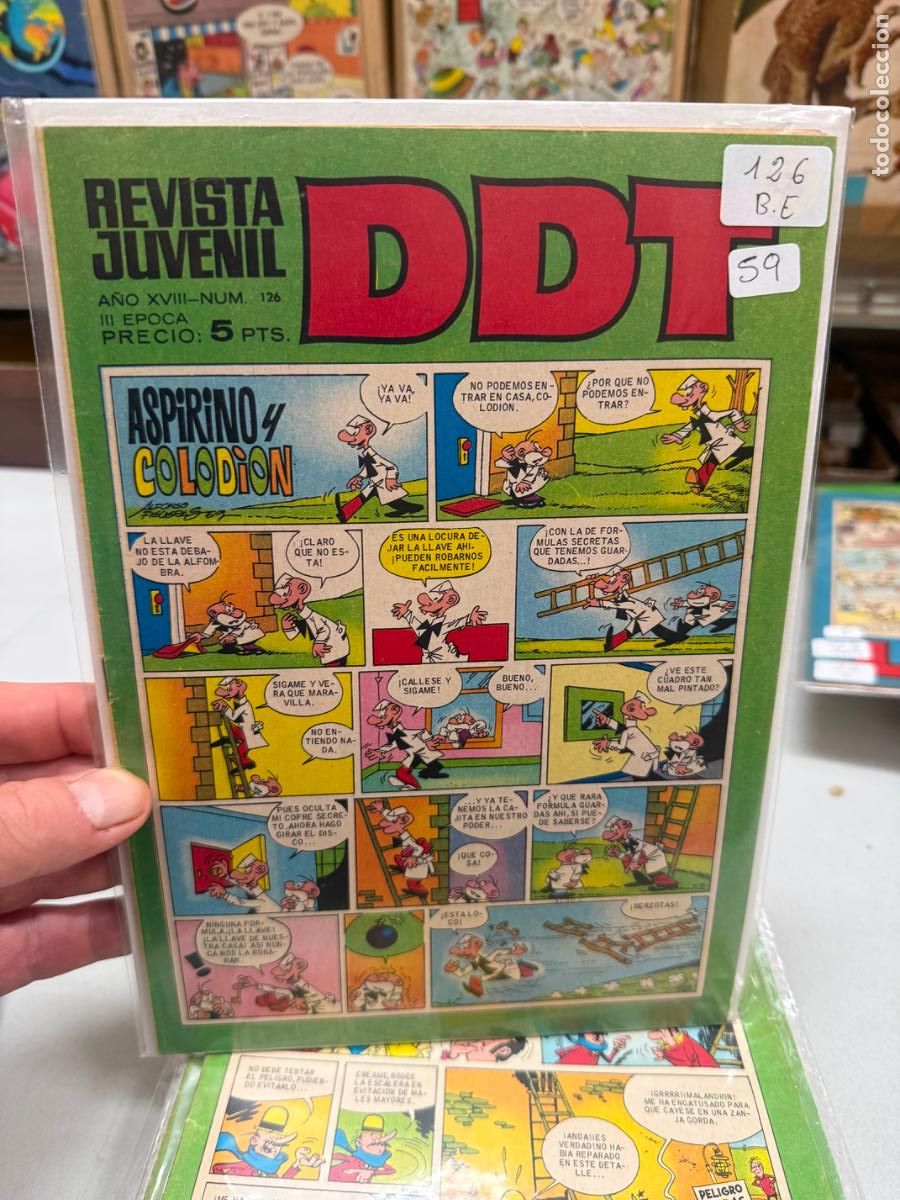 Comics: ddt editorial bruguera numero 126