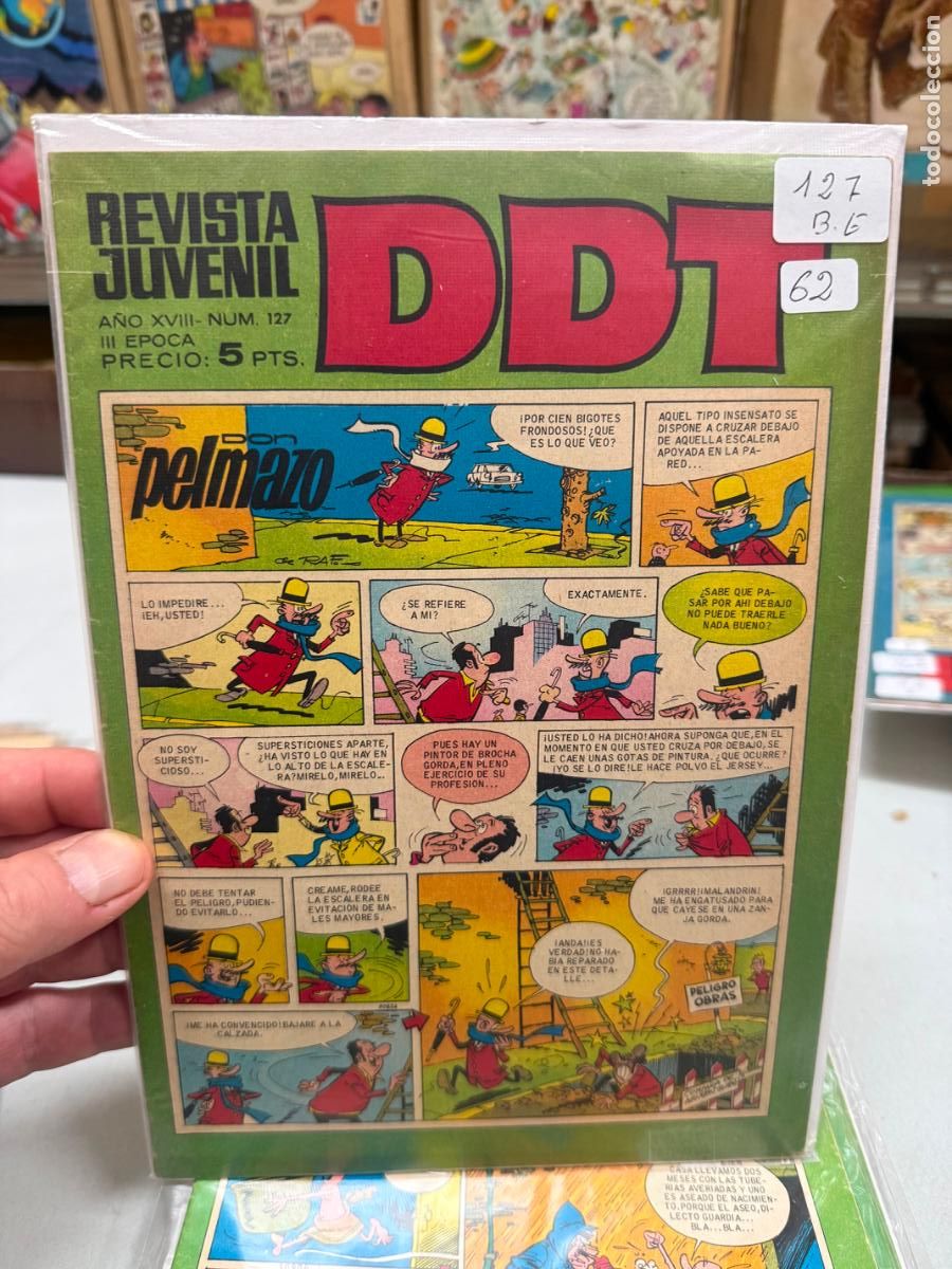 Tebeos: ddt editorial bruguera numero 127