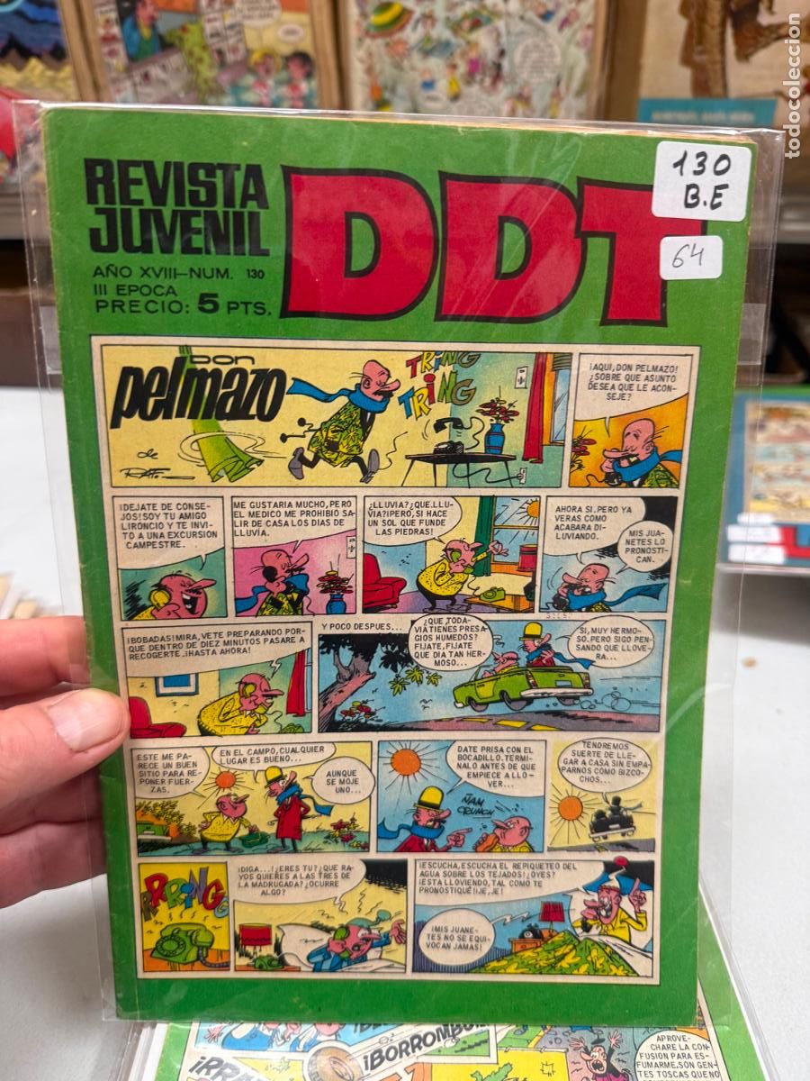 Tebeos: ddt editorial bruguera numero 130