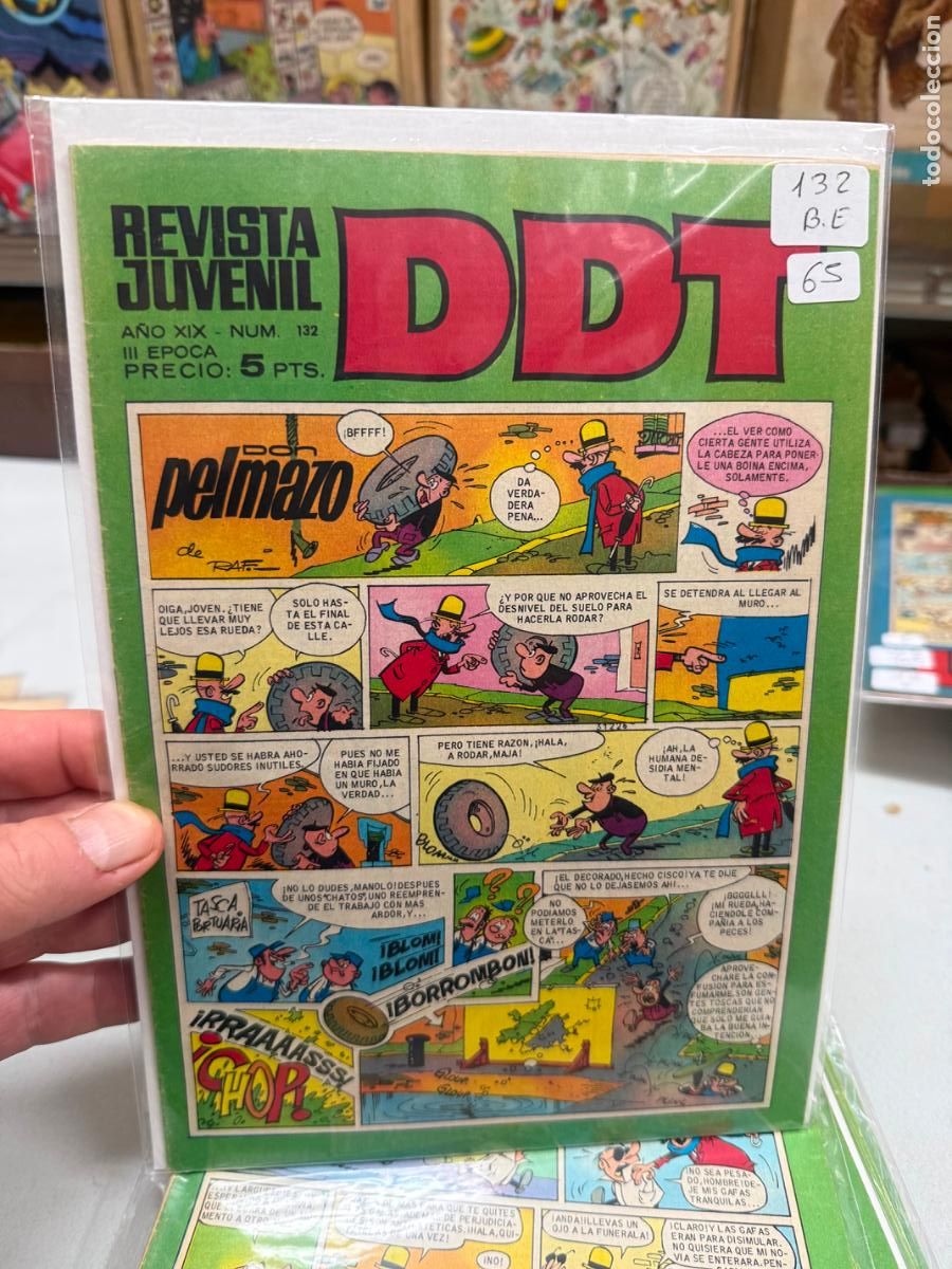 Tebeos: ddt editorial bruguera numero 132