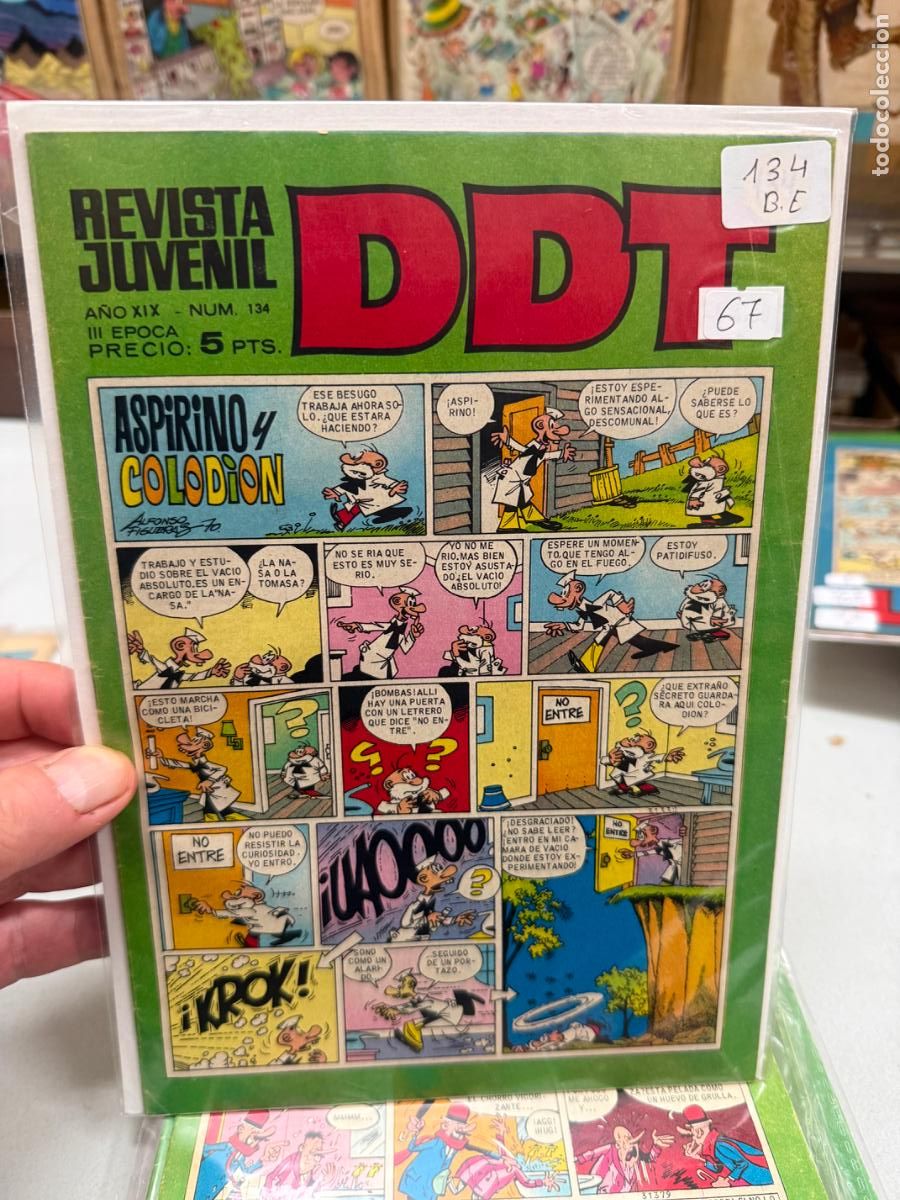 Tebeos: ddt editorial bruguera numero 134
