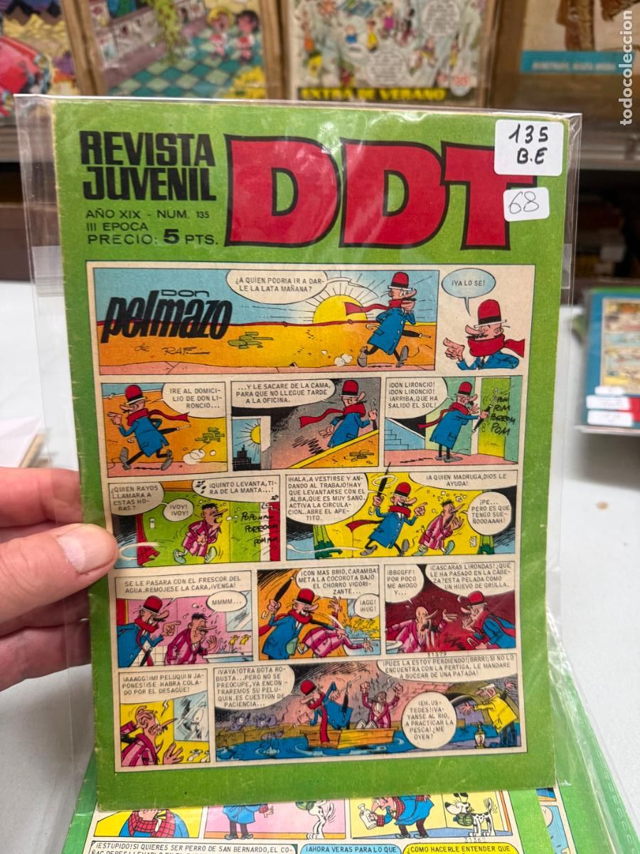 Tebeos: ddt editorial bruguera numero 135