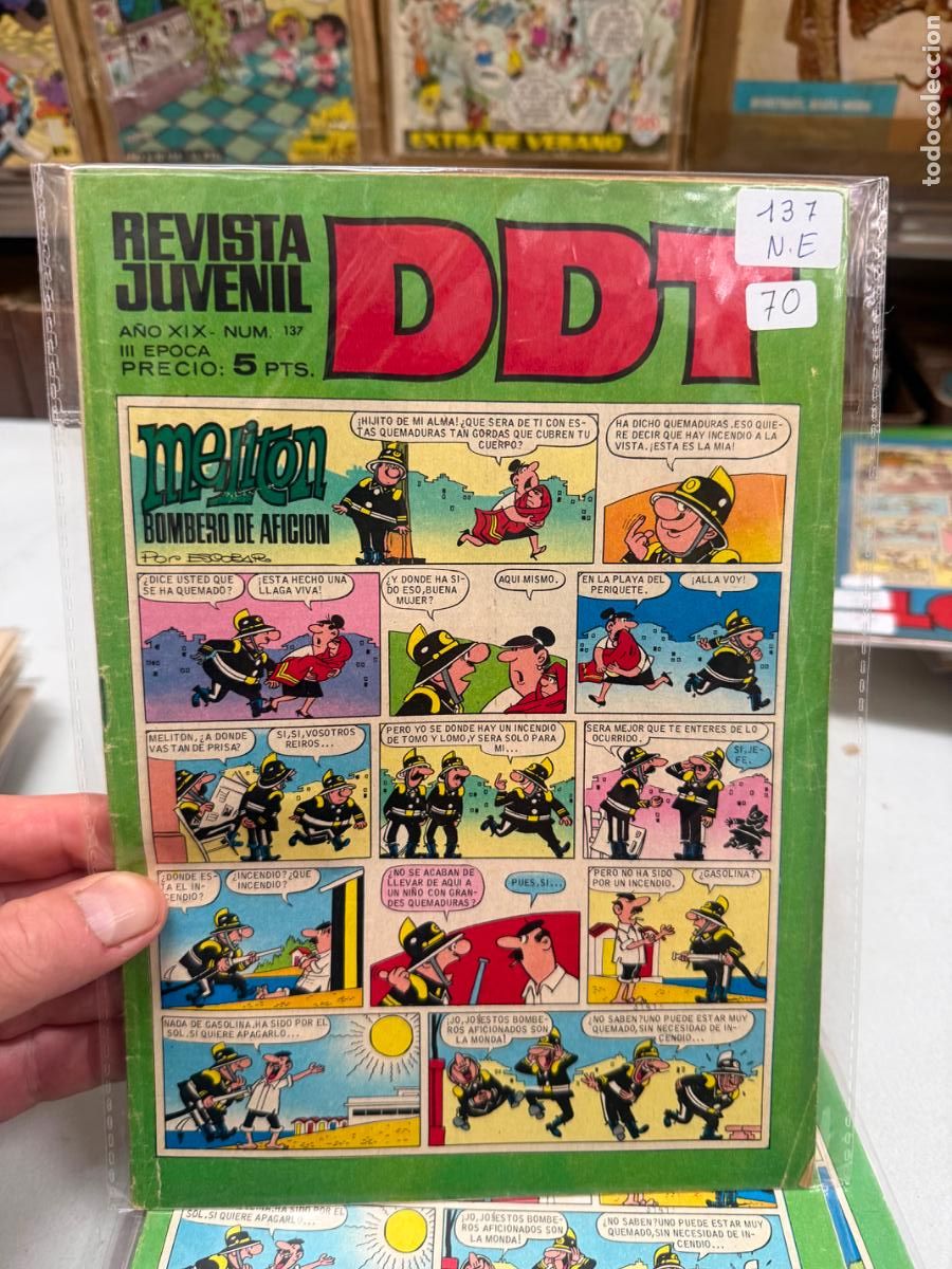 Tebeos: ddt editorial bruguera numero 137