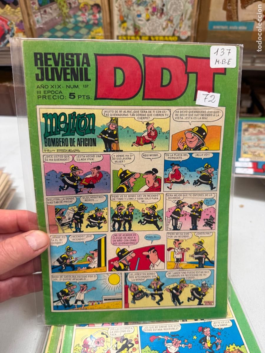 Tebeos: ddt editorial bruguera numero 137