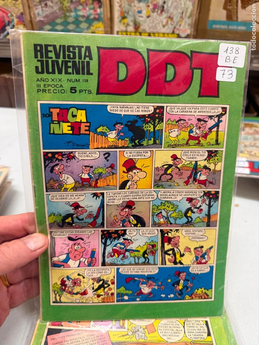 Tebeos: ddt editorial bruguera numero 138